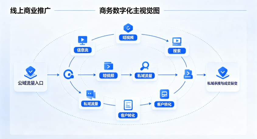 色达县线上商业推广怎么做？全域流量闭环搭建与低成本转化实战指南